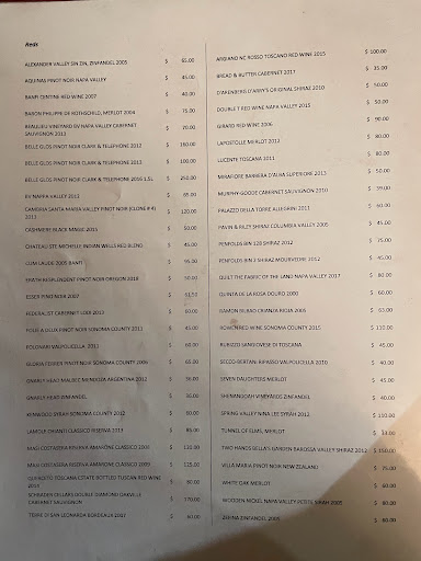 Fiori D’Italia menu 5